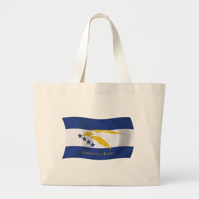 Johnston Atoll Flag Tote Bag (Front)