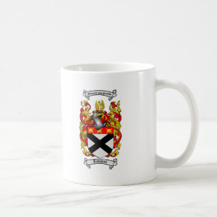 JOHNSTON FAMILY CREST -  JOHNSTON COAT OF ARMS COFFEE MUG