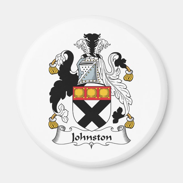 Johnston Family Crest Magnet (Front)