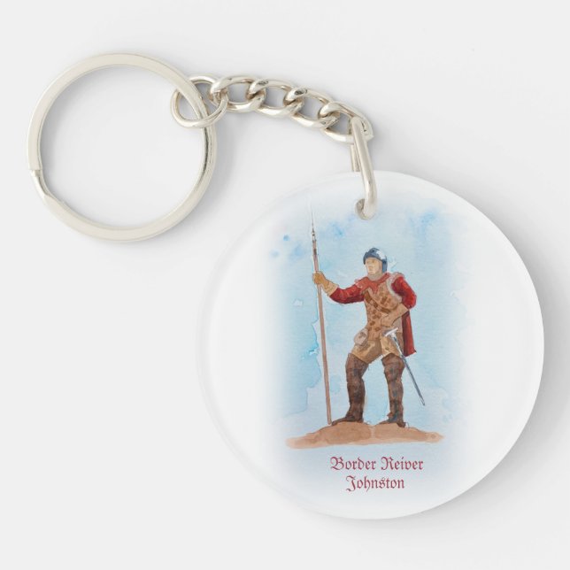 Johnston Family Name Keychain (Front)