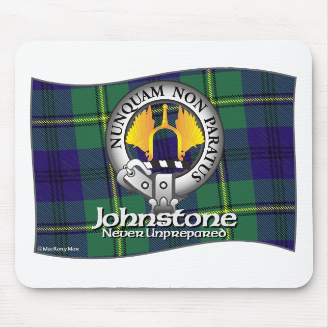 Johnston Johnstone Clan Mouse Mat (Front)
