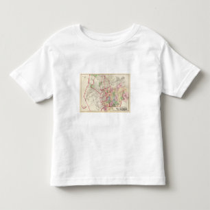Johnston Rhode Island Map Toddler T-Shirt