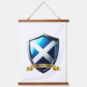 Johnston Scotland National Heritage Shield Hanging Tapestry