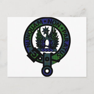 Johnstone Clan Crest Postcard