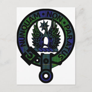 Johnstone Clan Crest Postcard