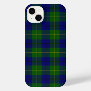 Johnstone tartan blue green plaid iPhone 14 plus case