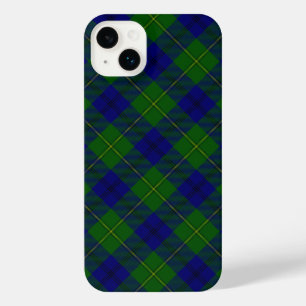 Johnstone tartan blue green plaid iPhone 14 plus case