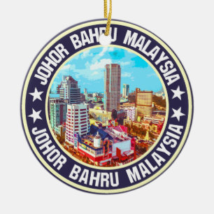 Johor Bahru Ceramic Tree Decoration