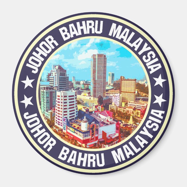 Johor Bahru                                        Magnet (Front)