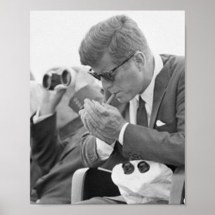 Joihn Kennedy Smoking Poster