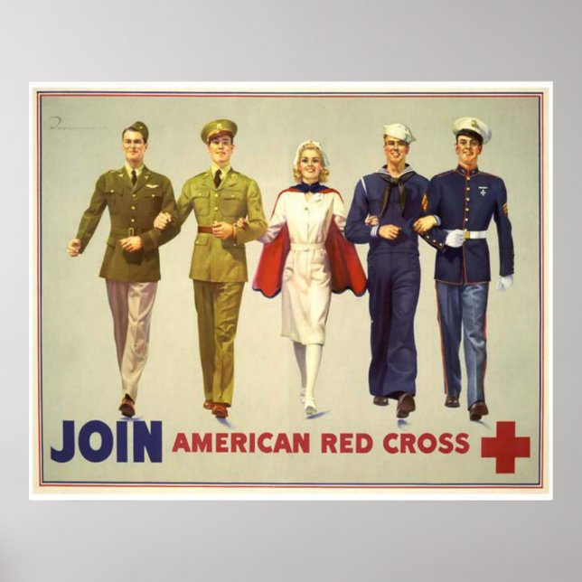 Join - American Red Cross Poster (Front)