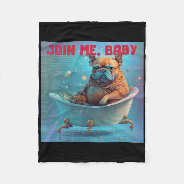 Join Dad  Fleece Blanket (Front)