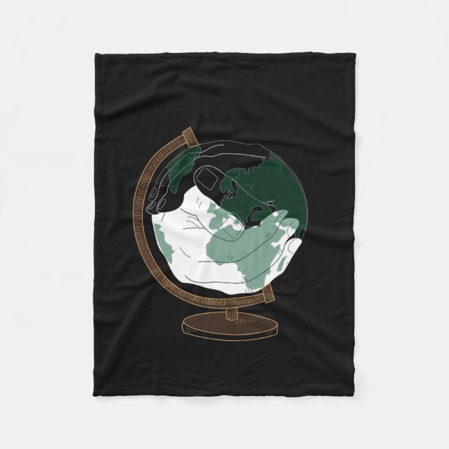 Join Hands  Fleece Blanket (Front)
