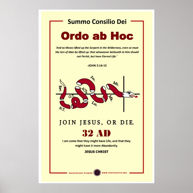 Join Jesus or Die Poster (Front)