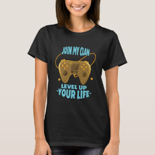 Join My Clan Women Black T-Shirt