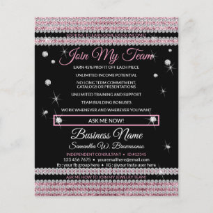 Join My Team Jewellery Bling Flyer