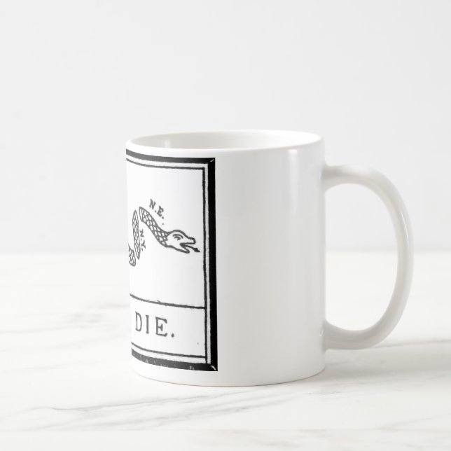 Join Or Die Coffee Mug (Right)