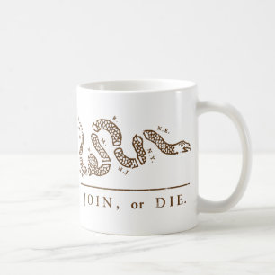 Join Or Die - Libertarian Coffee Mug