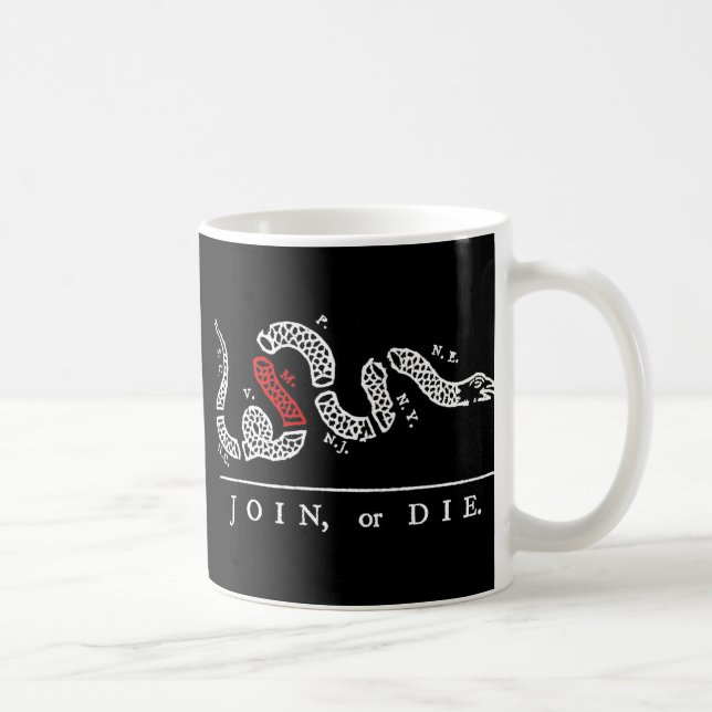 JOIN, or DIE Maryland Coffee Mug (Right)