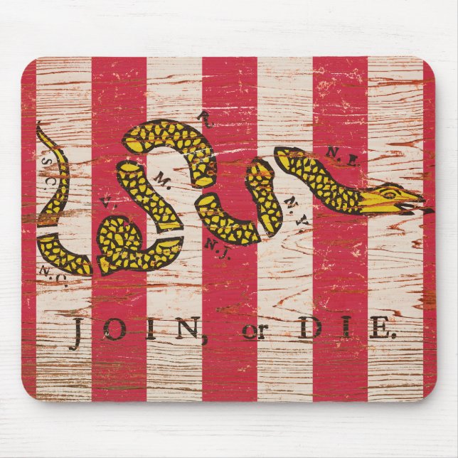 Join or Die Mousepad (Front)