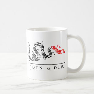 JOIN, or DIE New England Coffee Mug