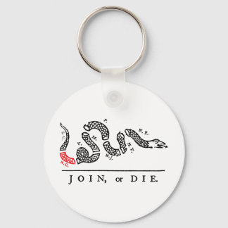 JOIN, or DIE North Carolina Key Ring