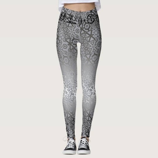 Join or Die Shiny Silver Leggings