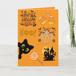 Join our costume party personalize card
