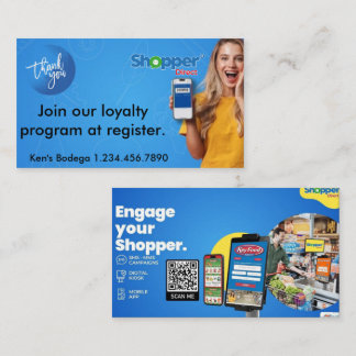 Join Our Loyalty Program Card