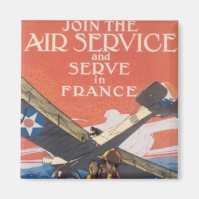 Join the Air Service Magnet (Front)