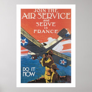 Join the Air Service Poster