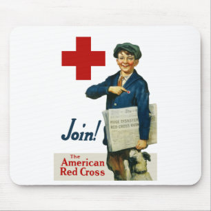 Join The American Red Cross Mouse Mat
