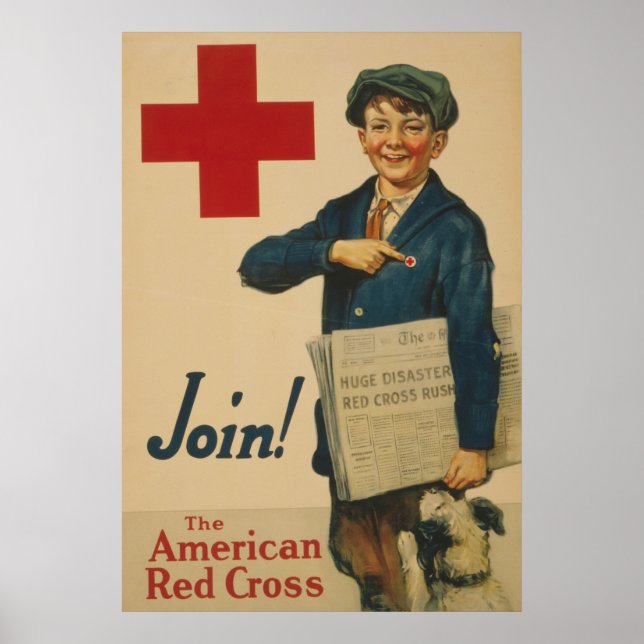 Join the American Red Cross Poster (Front)