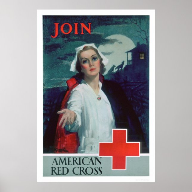 Join the American Red Cross (US00307) Poster (Front)