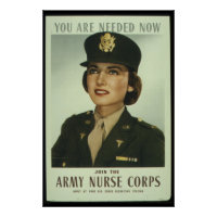 Join The Army Nurse Corps World War II Propaganda