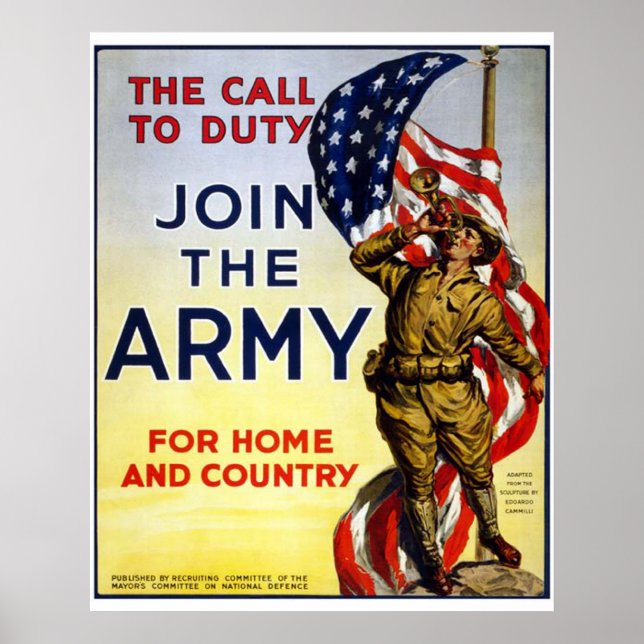 Join the Army Poster (Front)
