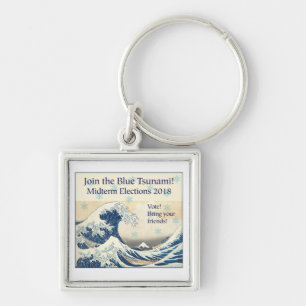 Join the Blue Tsunami Key Ring