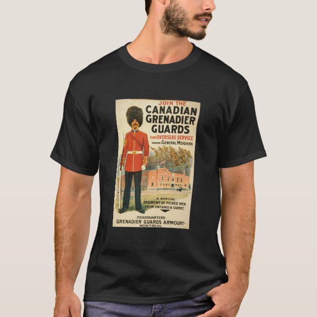 Join the Canadian Grenadiers T-Shirt (Front)
