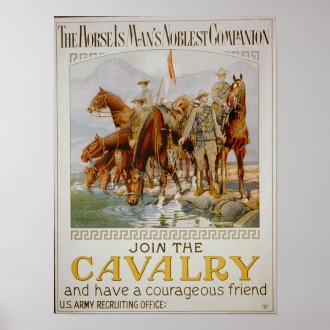 Join the Cavalry Poster (Front)