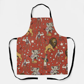 Join The Circus Pattern Apron