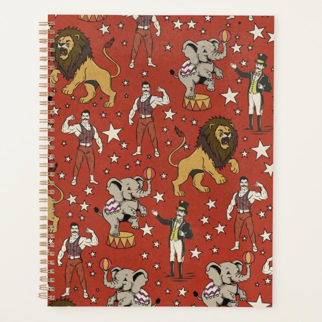 Join The Circus Pattern Planner (Front)