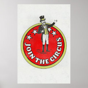 Join The Circus Poster