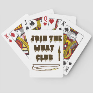JOIN THE CLUB LOGO TYPE DESIGN PLAYING CARDS