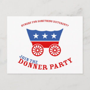 Join the Donner Party Postcard