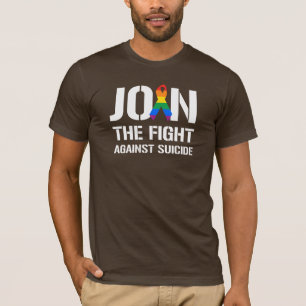 Join the fight against LGBT suicide T-Shirt