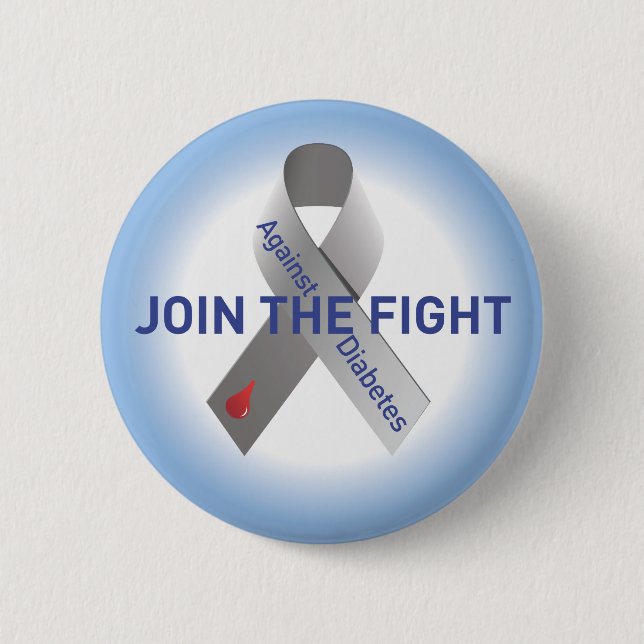 Join the Fight-Button-No "like" 6 Cm Round Badge (Front)