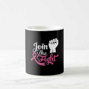 Join The Fight Family Matching Breast Cancer Gift Coffee Mug