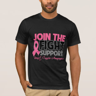 Join The Fight Support Breast Cancer Awareness T-Shirt
