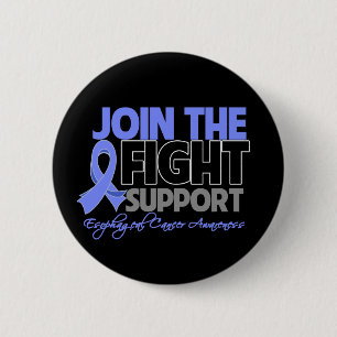 Join The Fight Support Oesophageal Cancer 6 Cm Round Badge