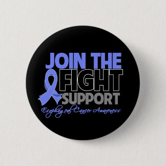 Join The Fight Support Oesophageal Cancer Awarenes 6 Cm Round Badge